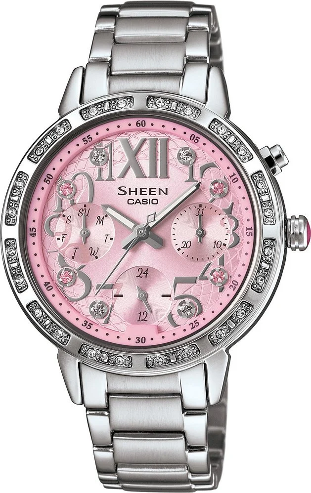 Casio Sheen SHE-3036D-4AUDR 34 mm kol saati