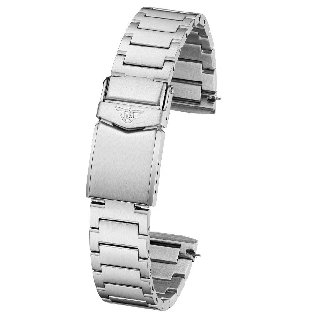 Squale Polished and Brushed Bracelet for MATIC-S #CISSBXMA19 kol saati
