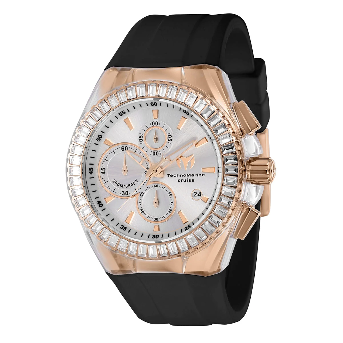 Technomarine Cruise Original Watch - 45mm, Black (ZG-TM-121163) 45 mm kol saati