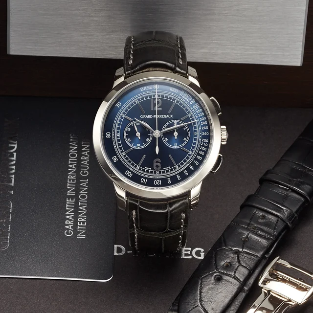 Girard-Perregaux GIRARD-PERREGAUX REF. 49539 CHRONOGRAPH WHITE GOLD kol saati