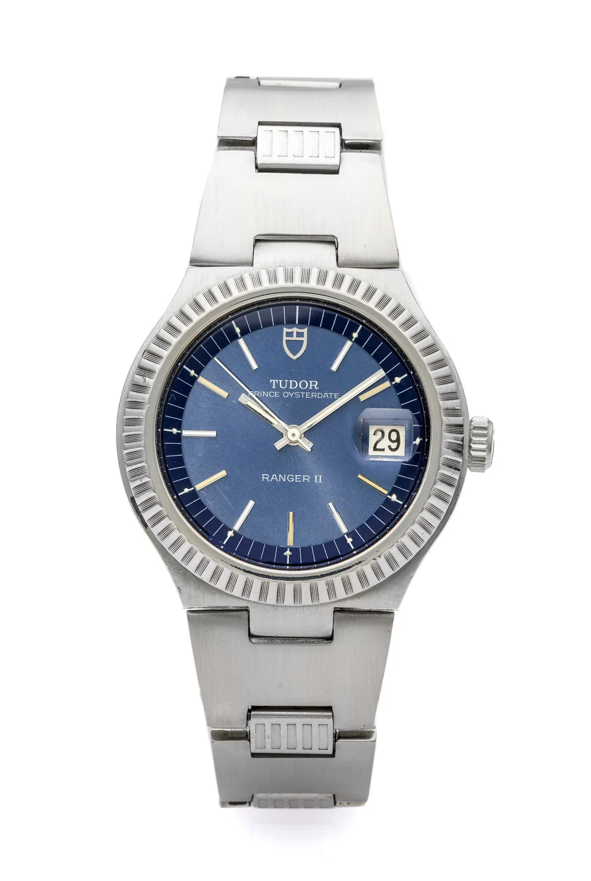 Tudor Prince Oysterdate Ranger Ii TUDOR PRINCE OYSTERDATE RANGER II REF. 9111 STEEL Fine and rare, self-winding, stainless steel wristwatch with date. kol saati