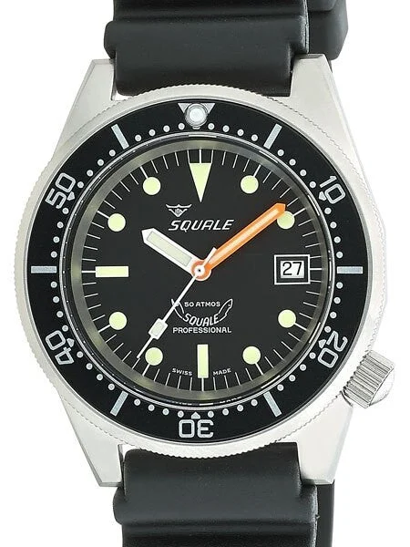 Squale Scratch and Dent - 500 Meter Swiss Automatic Dive Watch with Matte Finish Case #1521-026-matte SND175 42 mm kol saati