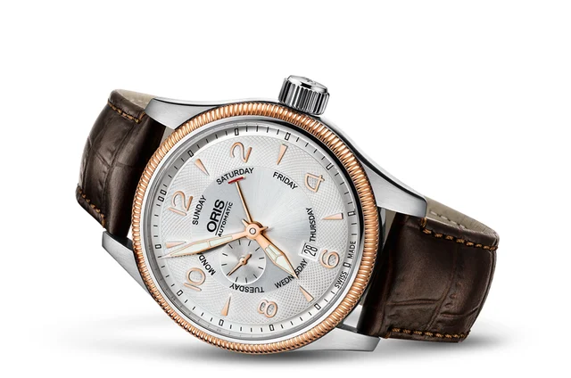 Oris Big Crown Small Second, Pointer Day 01 745 7688 4361-07 5 22 73FC kol saati