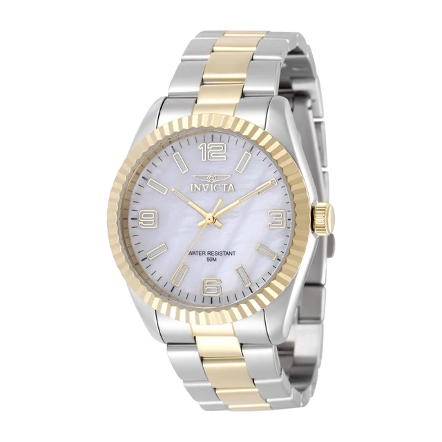 Invicta Specialty Watch w/ Mother of Pearl Dial - 38mm. Gold. Steel (49750) kol saati