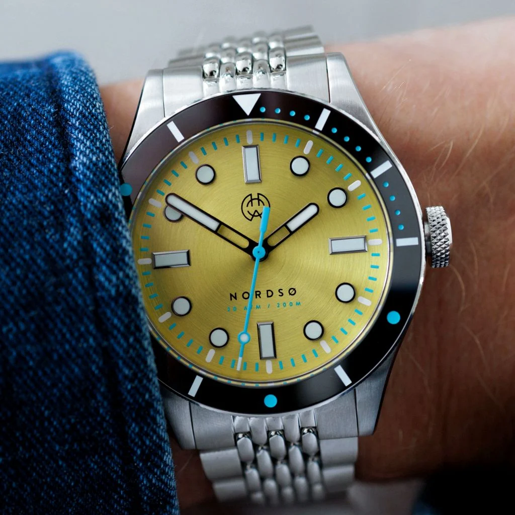 Henry Archer Archer-nordso-yellowfin 40 mm kol saati