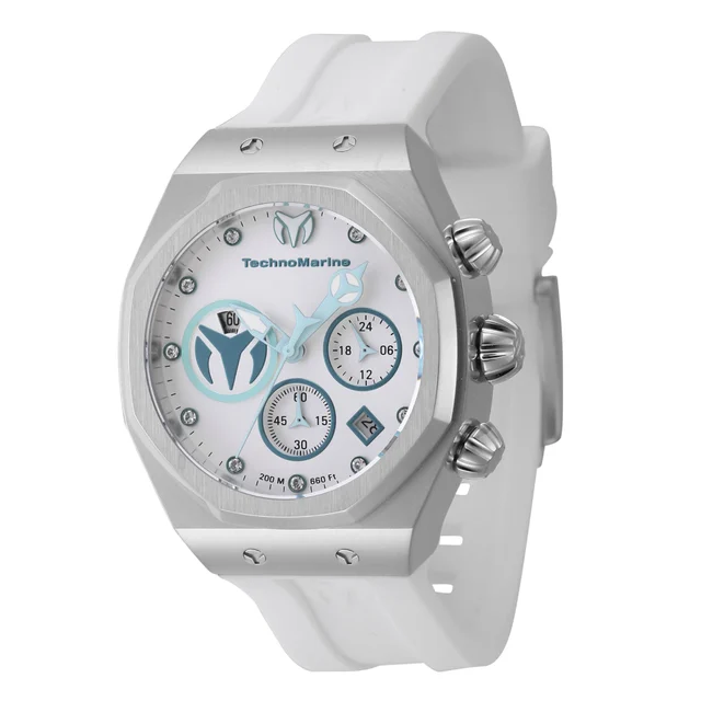 Technomarine Reef Sun Watch - 40mm. White (TM-523005) kol saati