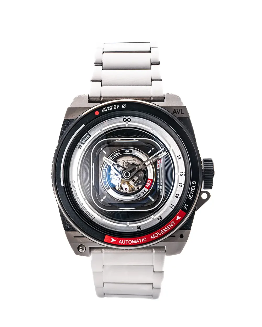 Tacs Image AVL III Titanium 46 mm kol saati