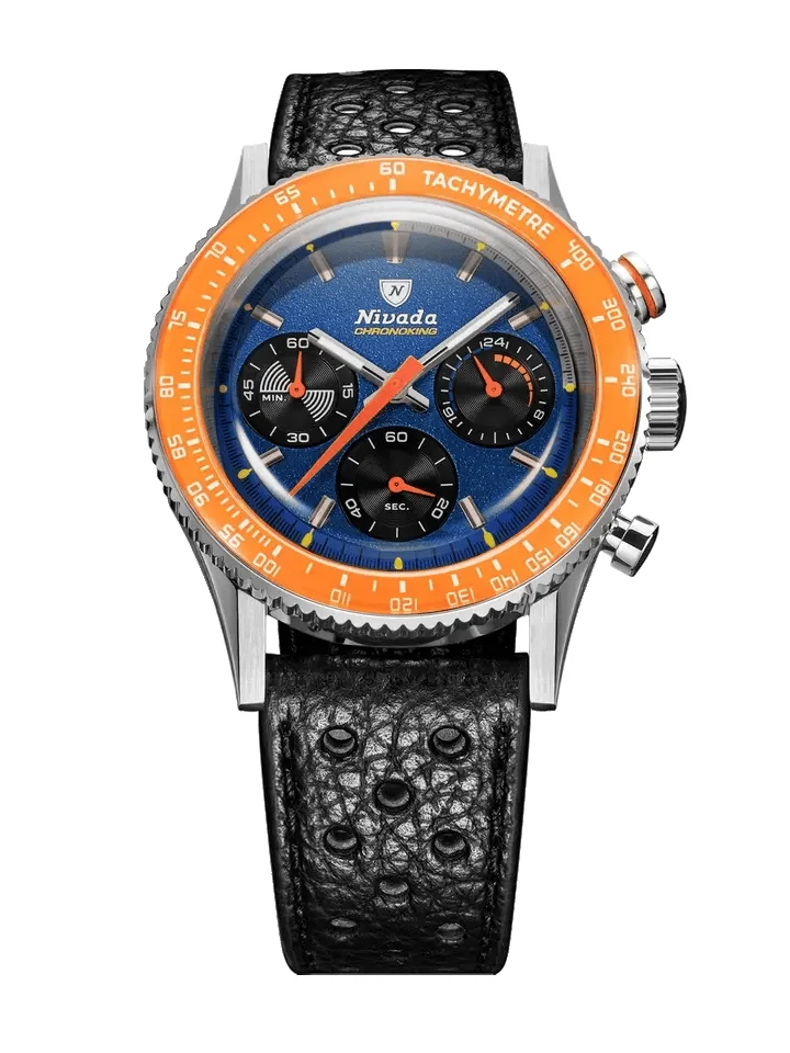 Nivada Grenchen Chronoking 87050Q20 38 mm kol saati