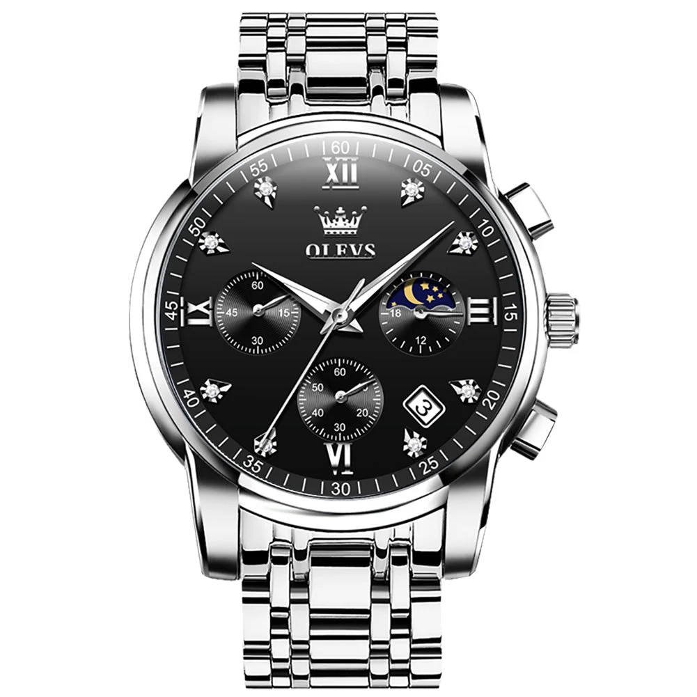 OLEVS OLEVS Q-G2858-G-B-BH 42 mm kol saati