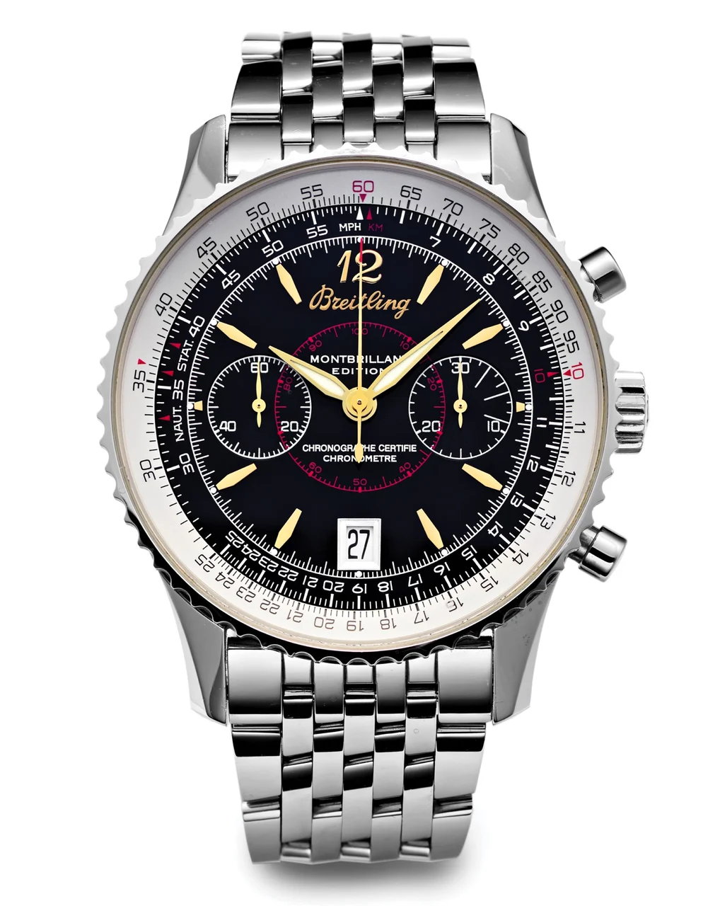 Breitling BREITLING REF A48330 MONTBRILLIANT AUTOMATIC STEEL kol saati