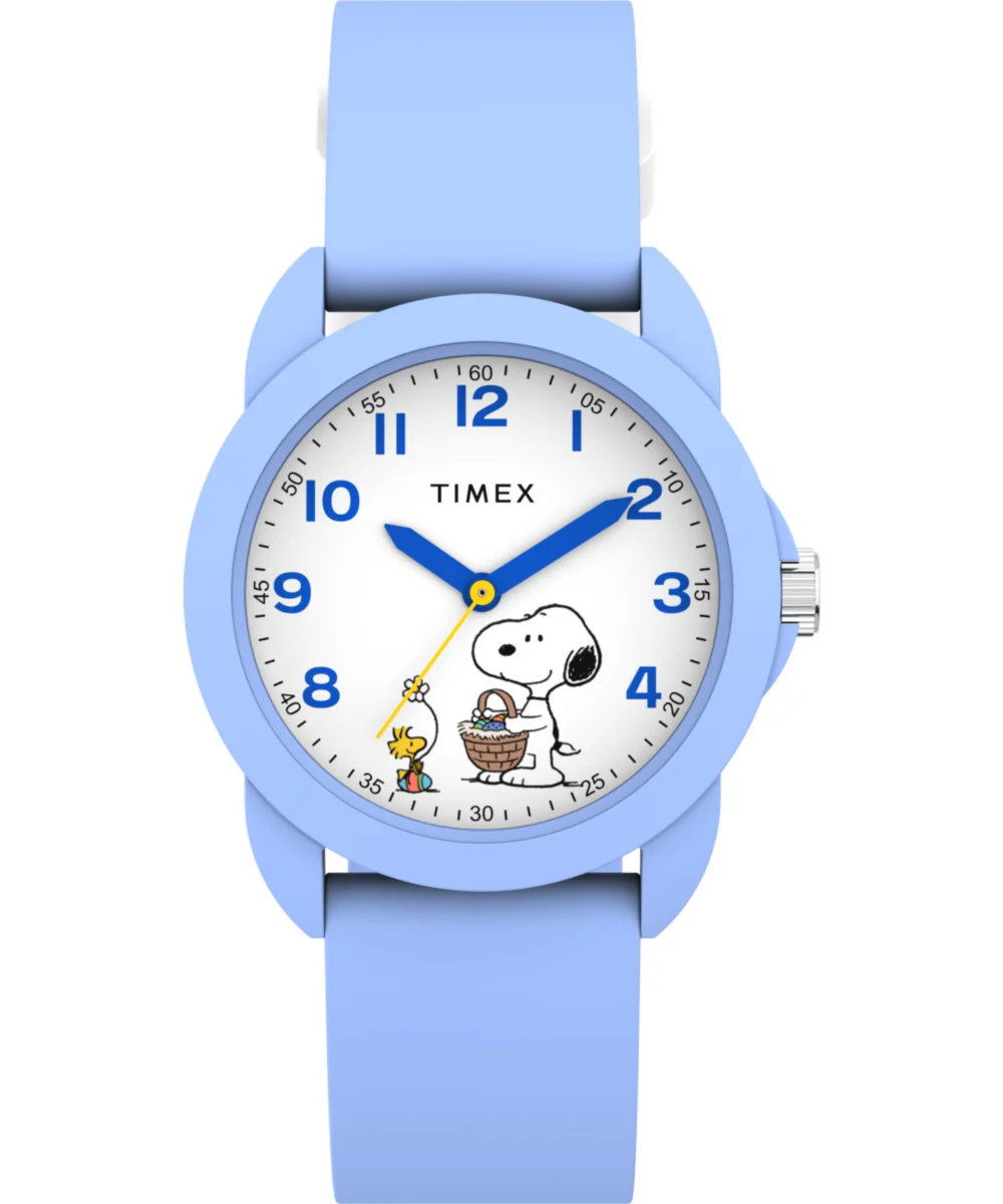 Timex Peanuts® x Youth Spring 30mm Silicone Strap Watch TW2Y51100 30 mm kol saati