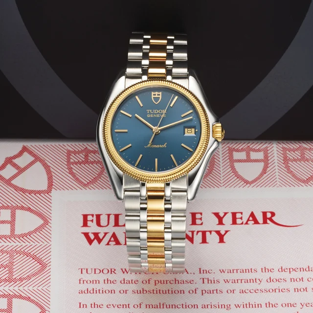 Tudor TUDOR, REF. 15733 QUARTZ MONARCH STEEL & kol saati