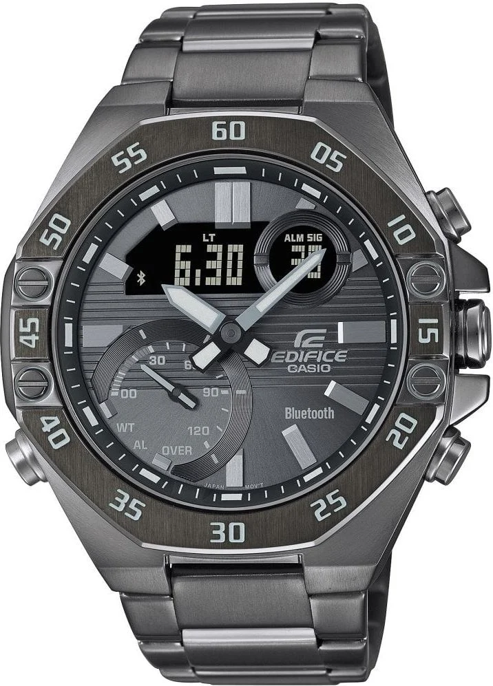 Casio Edifice Akilli Telefon Bağlantili ECB-10DC-1BDF 48.5 mm kol saati