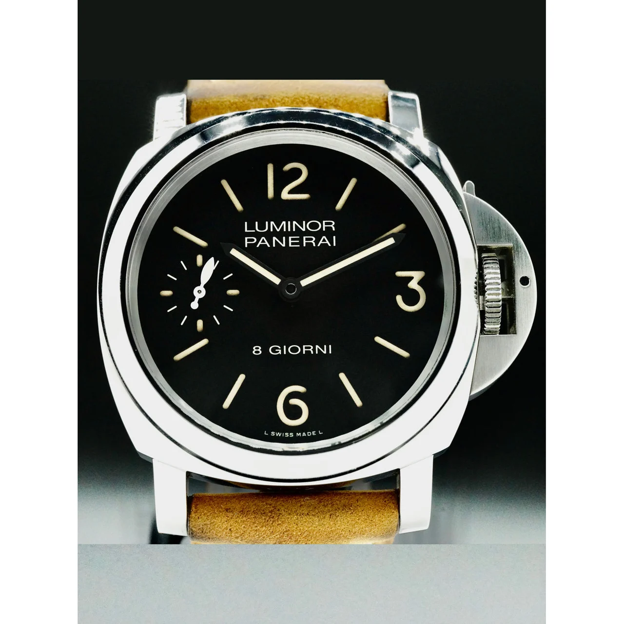 Panerai Luminor 8 Giorni 210000044820 44 mm kol saati