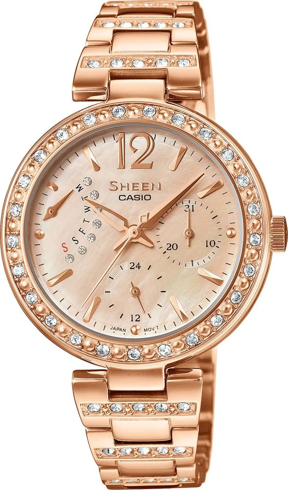 Casio Sheen SHE-3043PG-9AUDR 32 mm kol saati