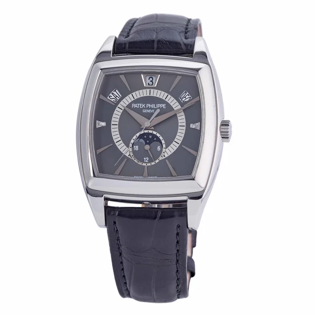 Patek Philippe PATEK PHILIPPE REF. 5135P ANNUAL CALENDAR, PLATINUM AND DIAMOND, RETAILED B