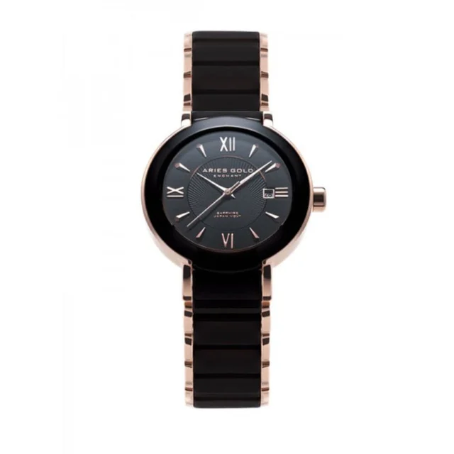 Aries Gold Enchant L 8146L BK-BLACK kol saati