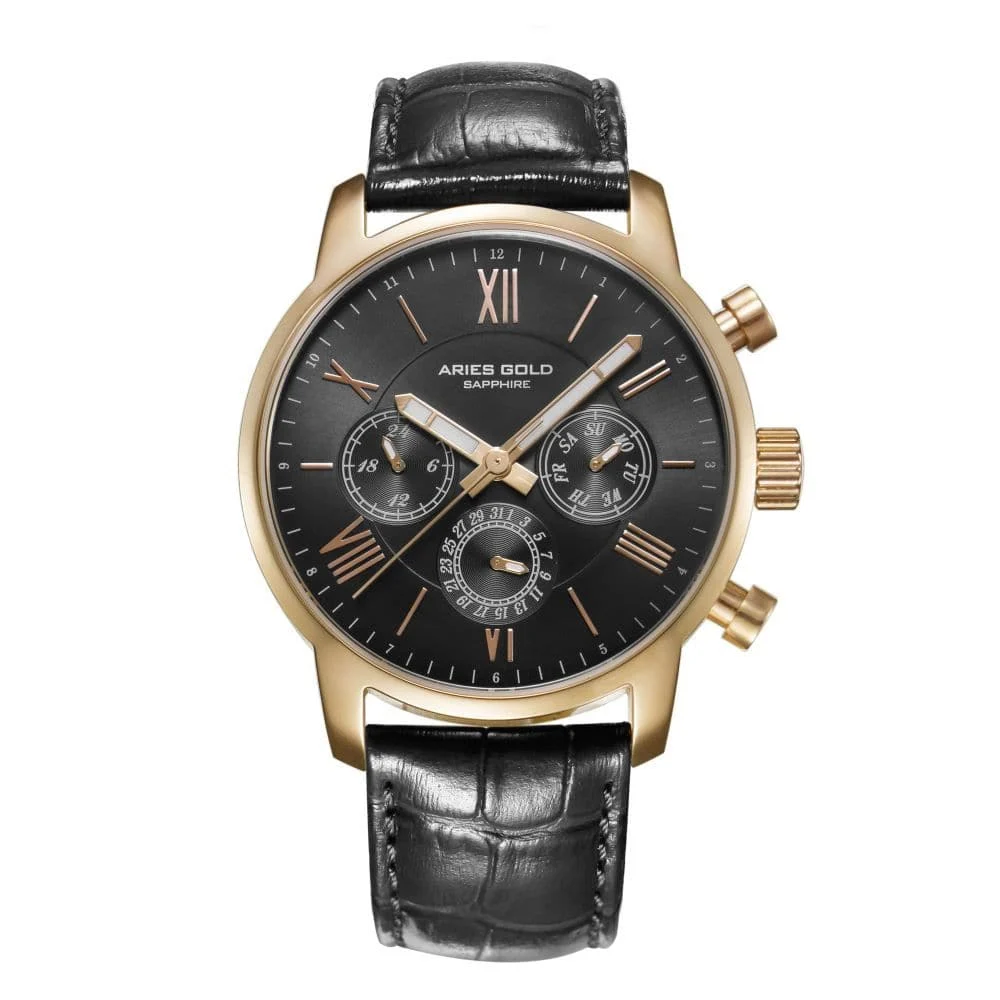 Aries Gold Eternal L 103 G-BK 37 mm kol saati