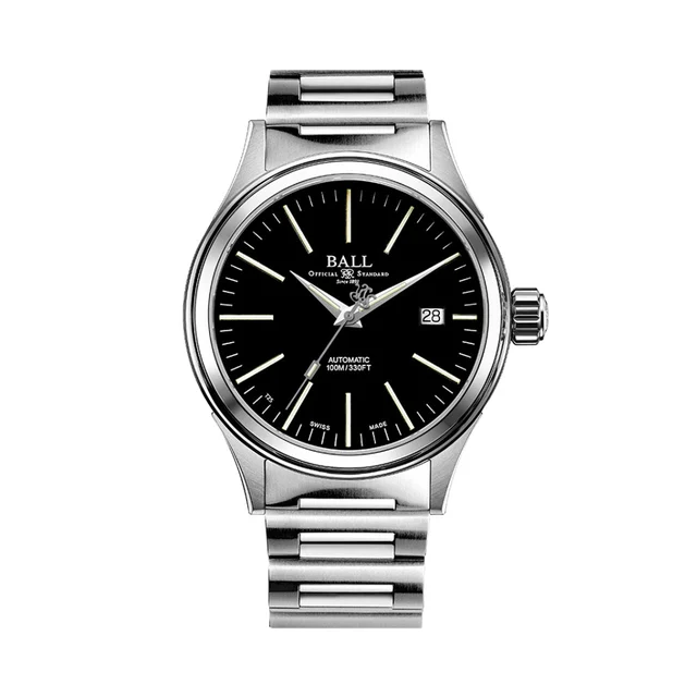 BALL Watch Fireman Enterprise 40mm - Black on Bracelet NM2098C-S20J-BK kol saati
