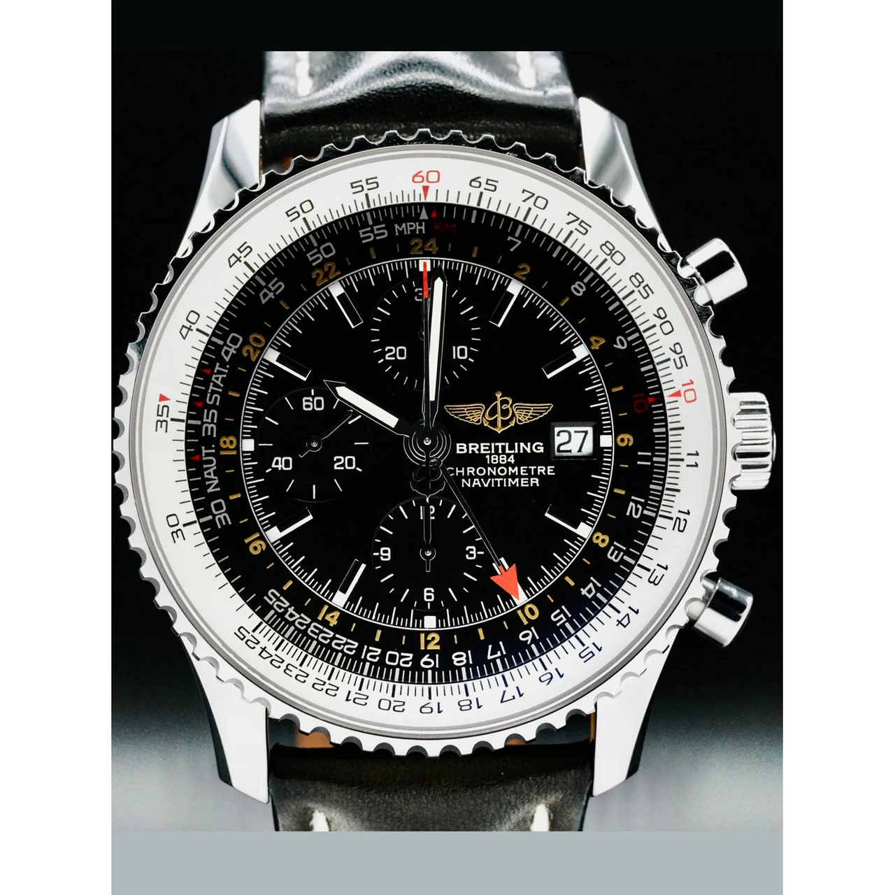 Breitling Navitimer World 210000064471 46 mm kol saati
