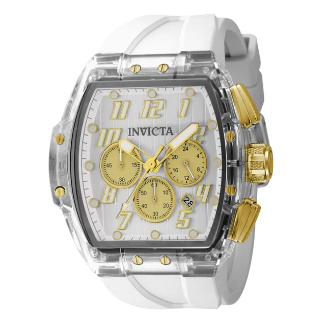 Invicta Rally Vortce Watch - 47mm. White (49983) kol saati