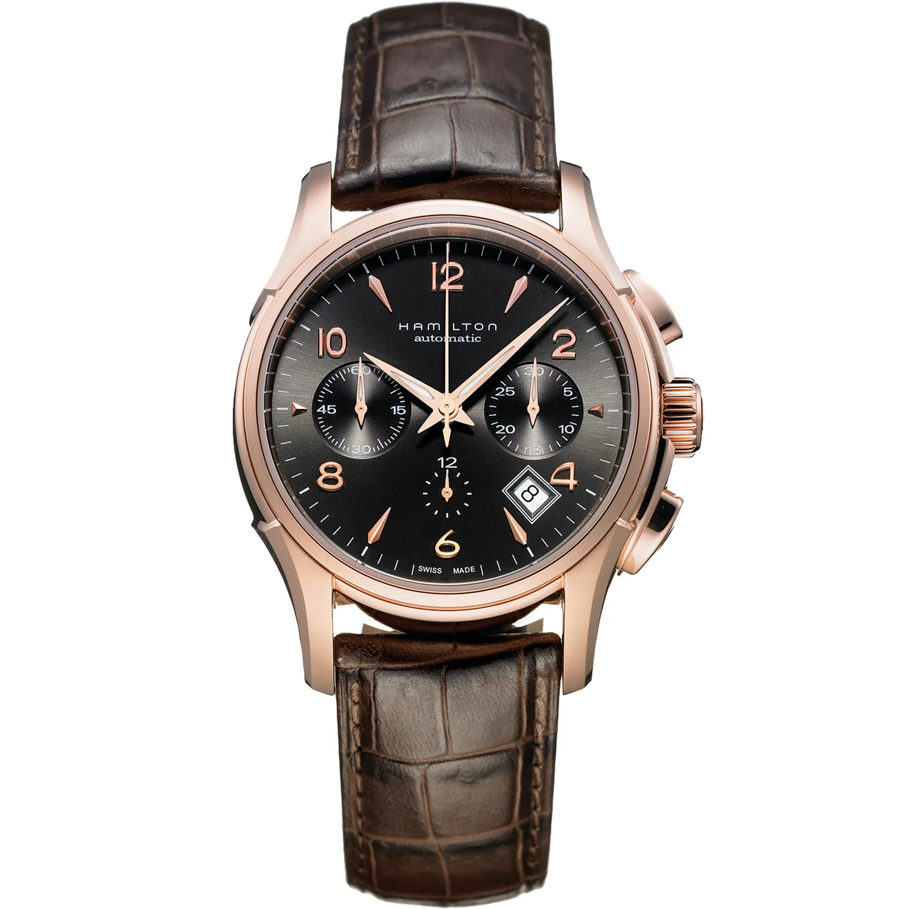 Hamilton Jazzmaster Auto Chrono H32646595 42 mm kol saati