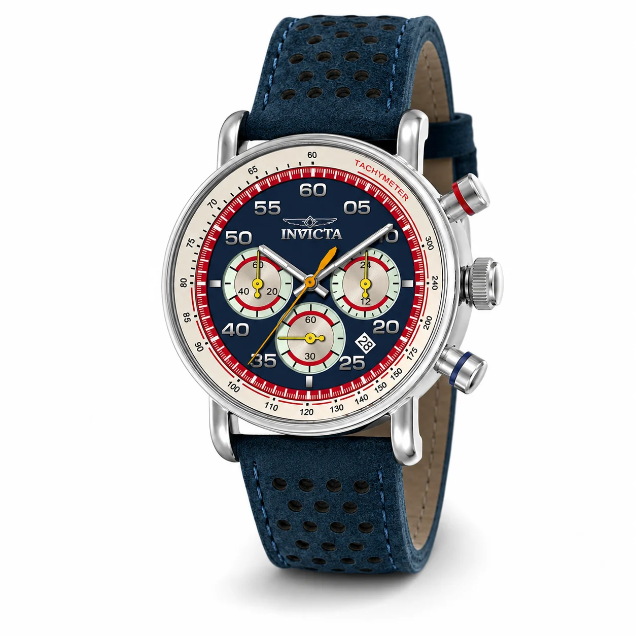 Invicta Chase Durer - Watch - 42mm, Blue (69576) 42 mm kol saati