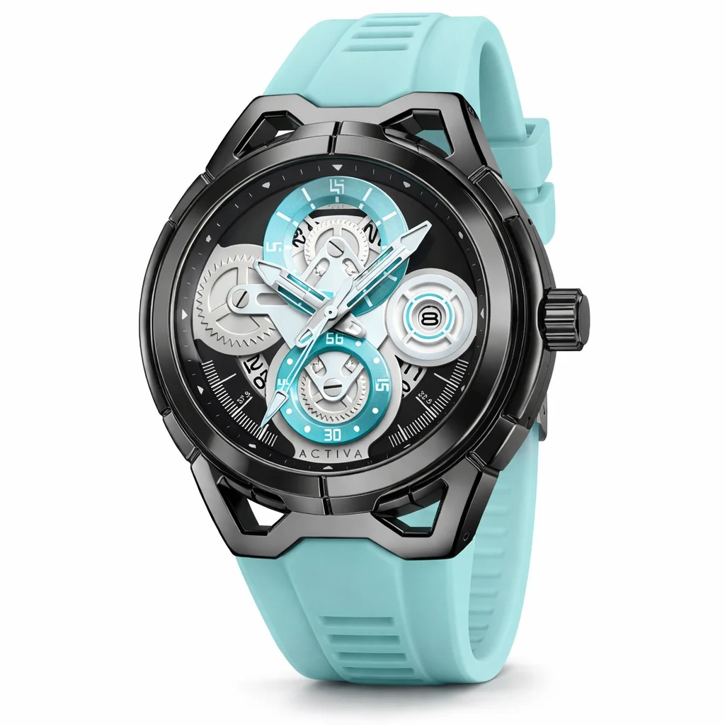 Activa Drift X Invicta Watch - 44mm. Light Blue (ACW9349-005) 44 mm kol saati