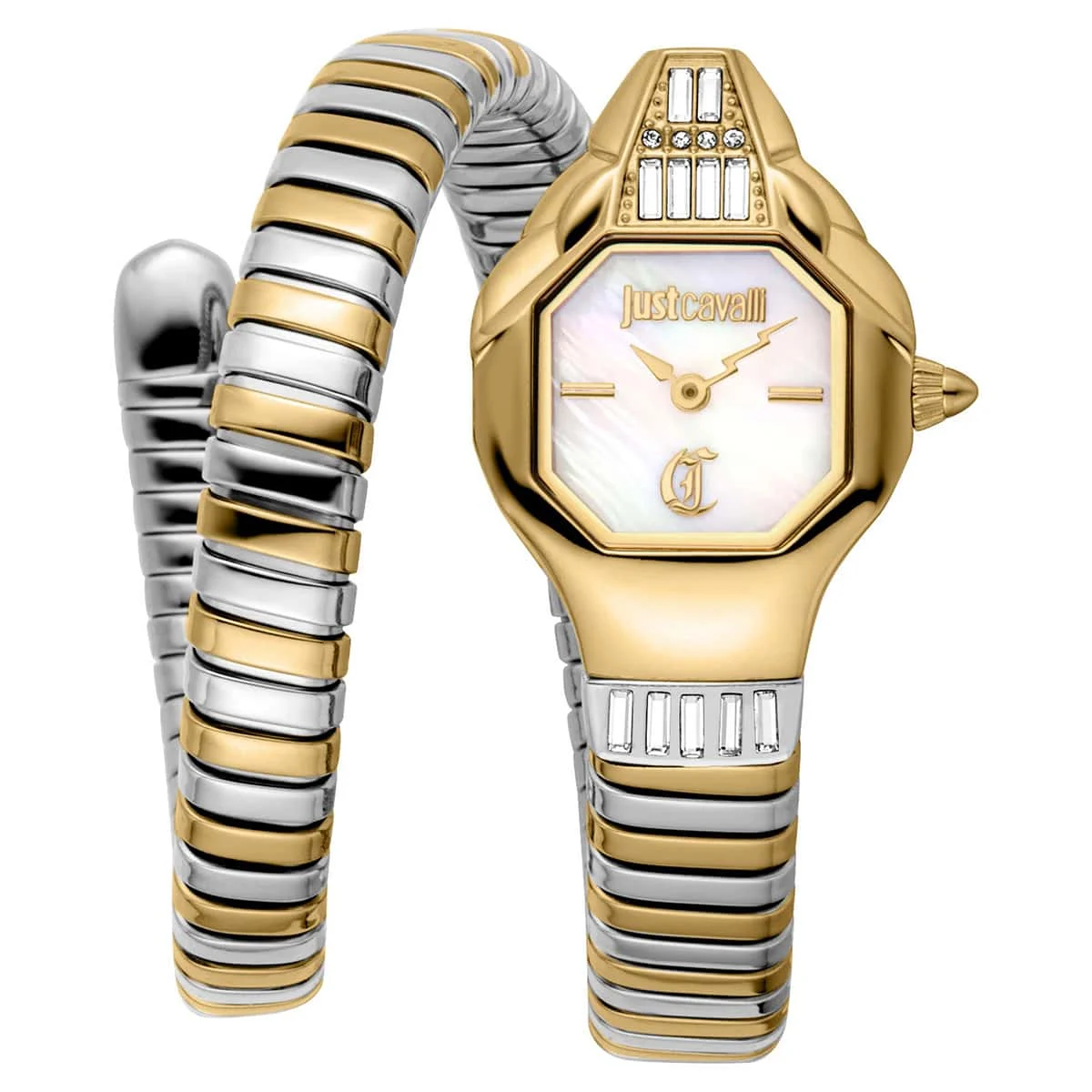 Just Cavalli Brillante Snake JC1L326M0055 21 mm kol saati