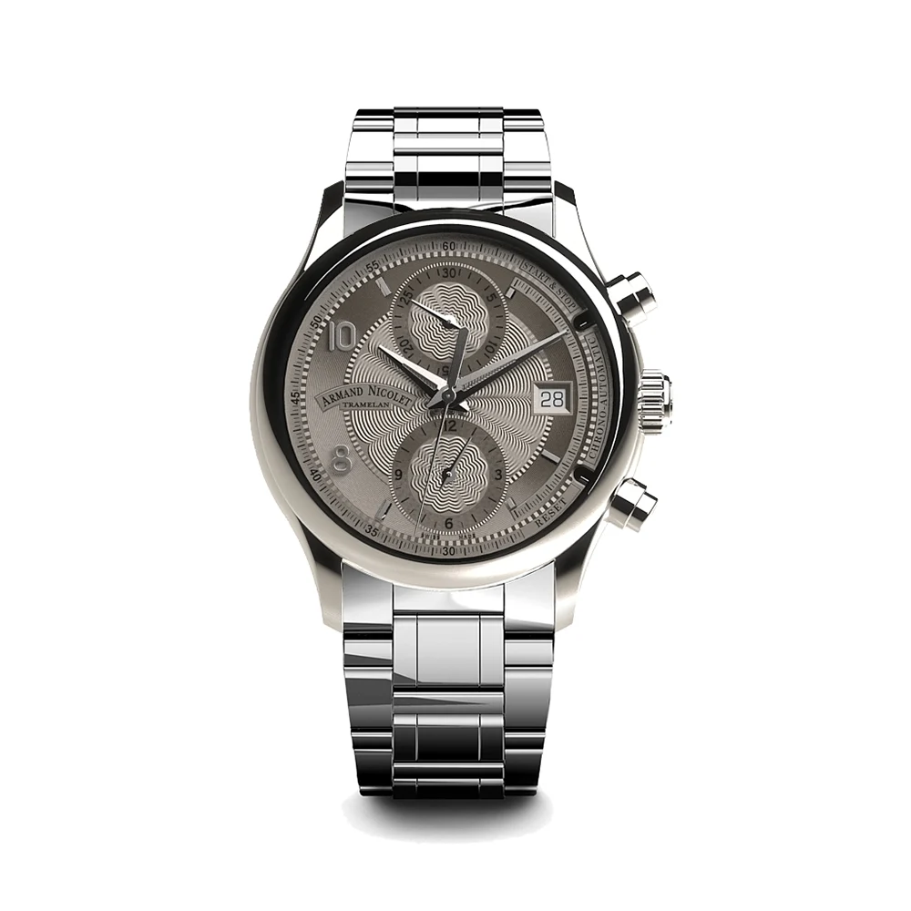Armand Nicolet Armand Nicolet M02 A844AAA-GR-M9742 42 mm kol saati