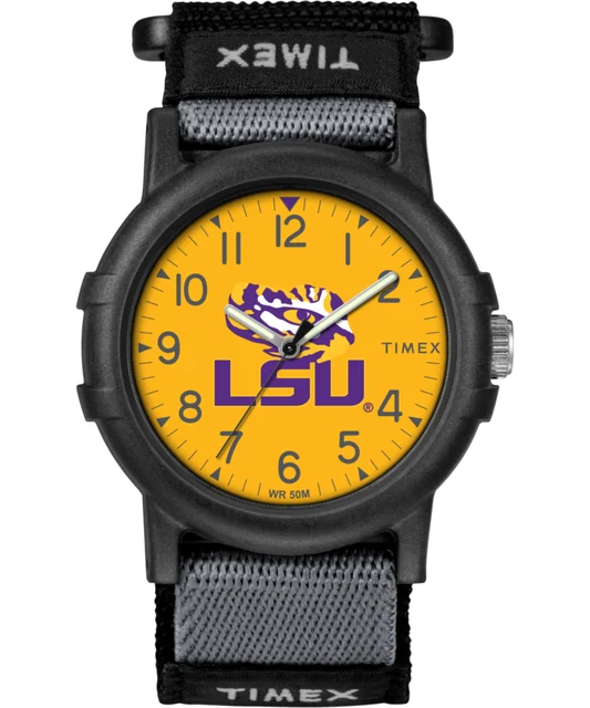 Timex Recruit LSU Tigers TWZULSUYA kol saati