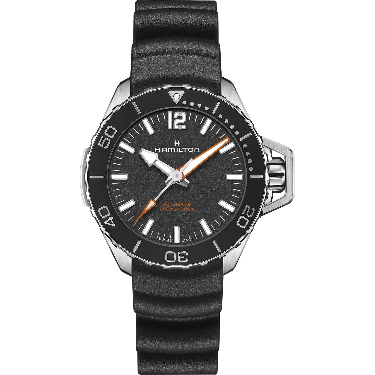 Hamilton Khaki Navy Frogman Auto H77455330 41 mm kol saati