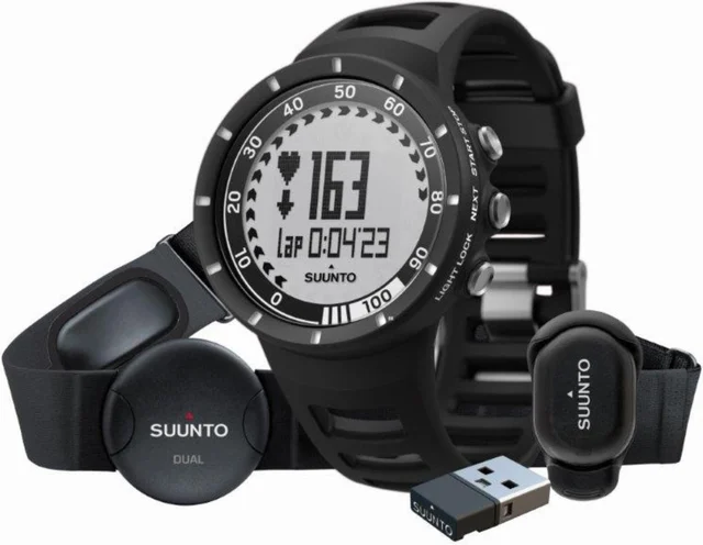 Suunto Quest Black Running Pack SS018156000 kol saati