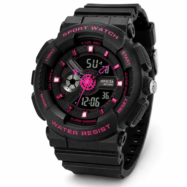 Invicta Celestial Watch - 44mm, Black (70322) kol saati