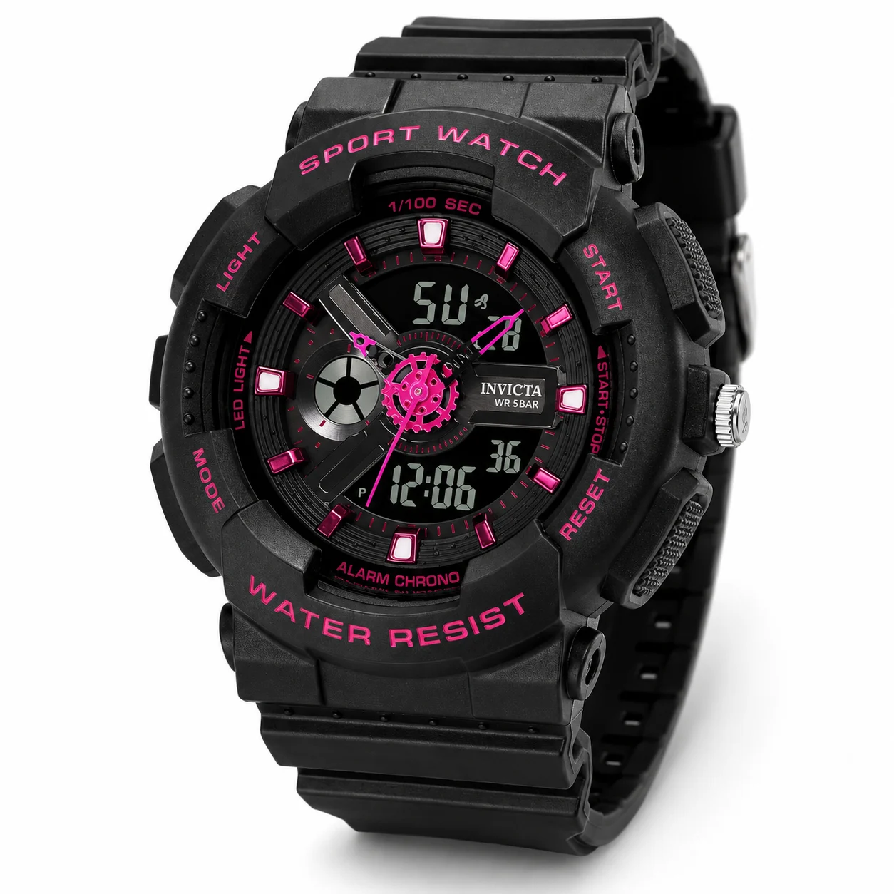 Invicta Celestial Watch - 44mm, Black (70322) 44 mm kol saati