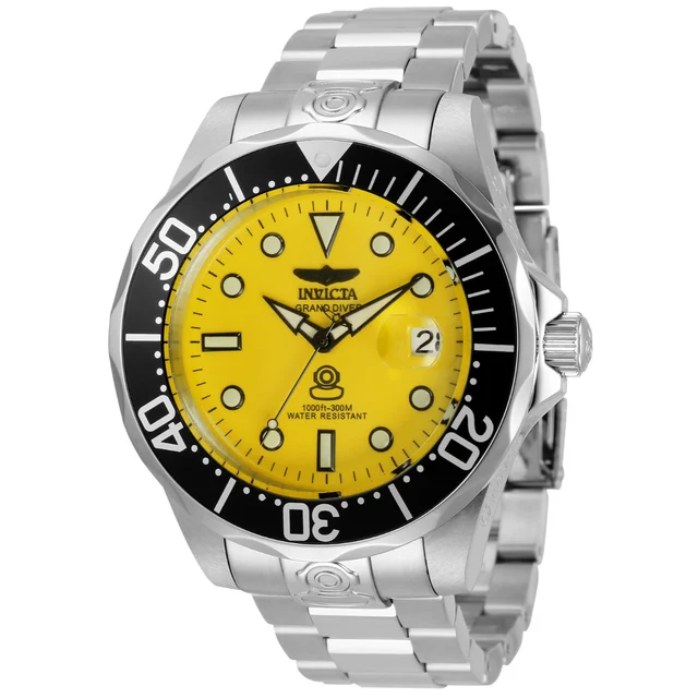 Invicta Grand Diver Deep Garrison Automatic Watch - 47mm. Steel (ZG-3048) kol saati