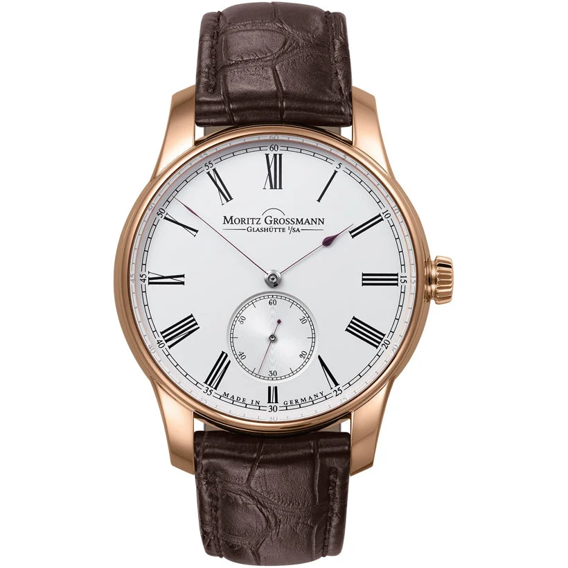 Moritz Grossmann Hamatic Rose Gold Opaline MG-002302 kol saati