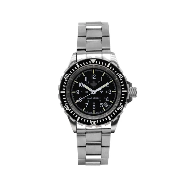 Marathon GSAR® Grey Maple Diver's Automatic Type II 41mm - Black on Bracelet WW194006SS-03