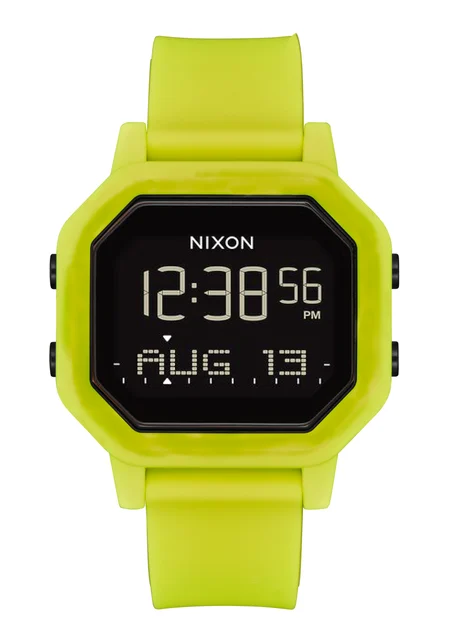 Nixon US Siren - Citron / Black A1311-5154-00 kol saati