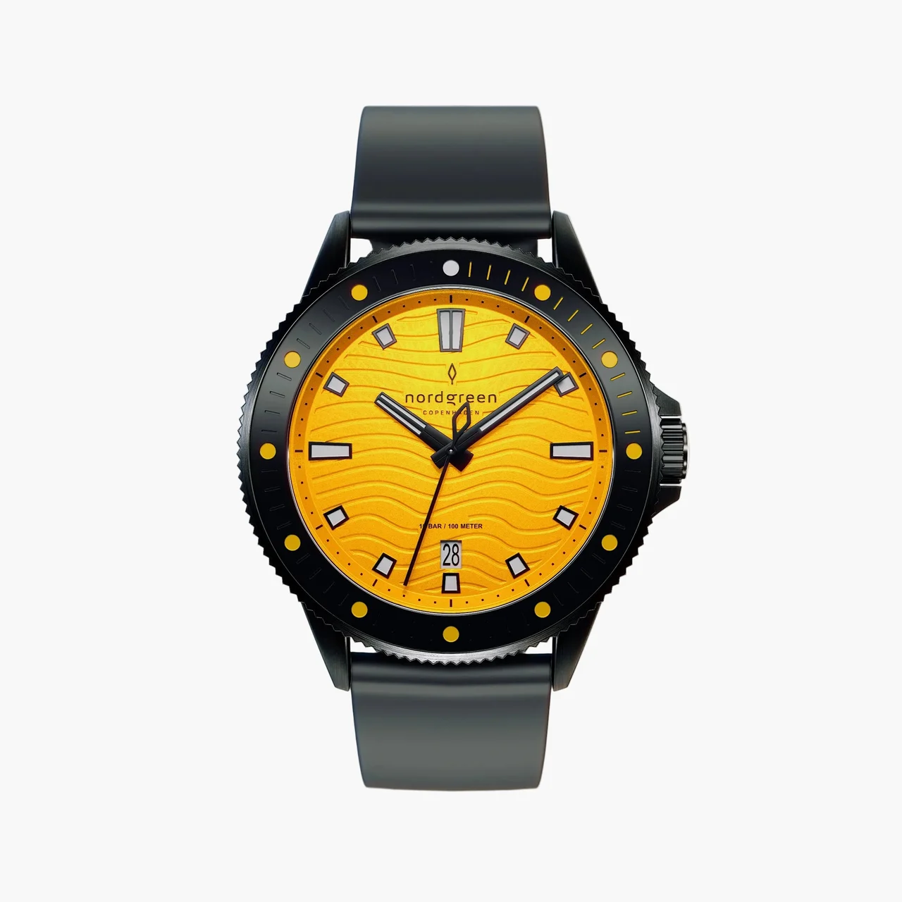 Nordgreen Waves 40mm WA40BLSCBLYE 40 mm kol saati