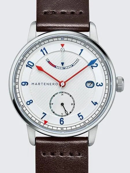 Martenero Edgemere Reserve Nautical-Themed High-Beat Automatic Watch #EDG03 40 mm kol saati
