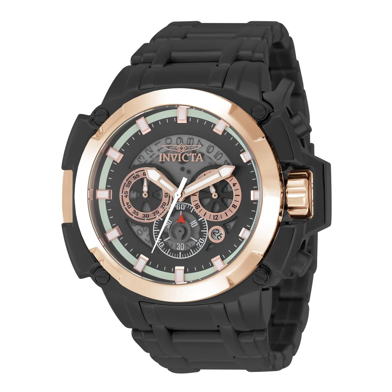 Invicta Coalition Forces Behemoth Watch - 60mm. Black (49775) kol saati