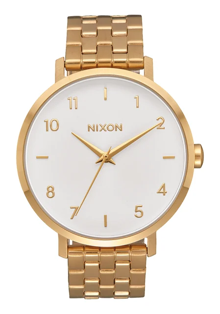 Nixon US Arrow - All Gold / White A1090-504-00 kol saati