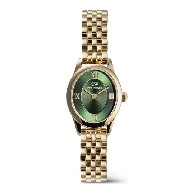 DANIEL WELLINGTON Ophelia Mini Emerald Gold DW00600804 kol saati
