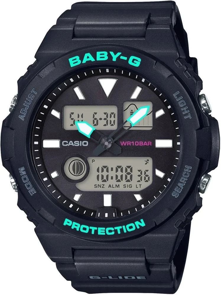 Casio Baby-g G-lide BAX-100-1ADR 42.4 mm kol saati