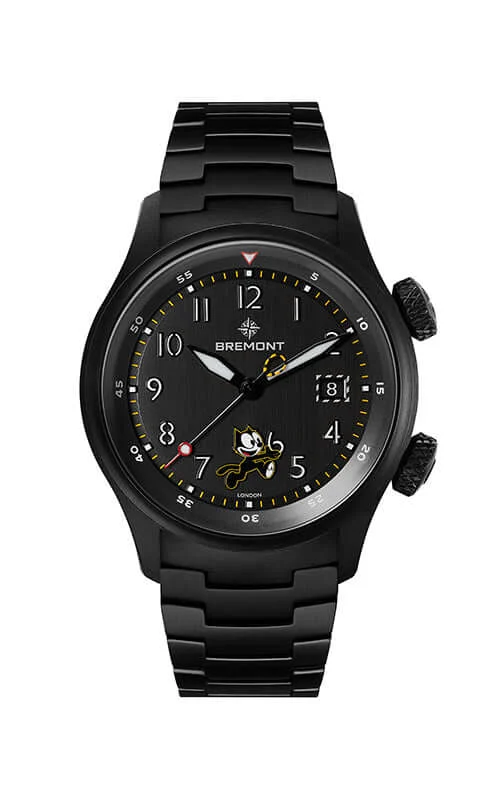 Bremont Altitude ALT42-MT-DLC-FELIX-B 42 mm kol saati