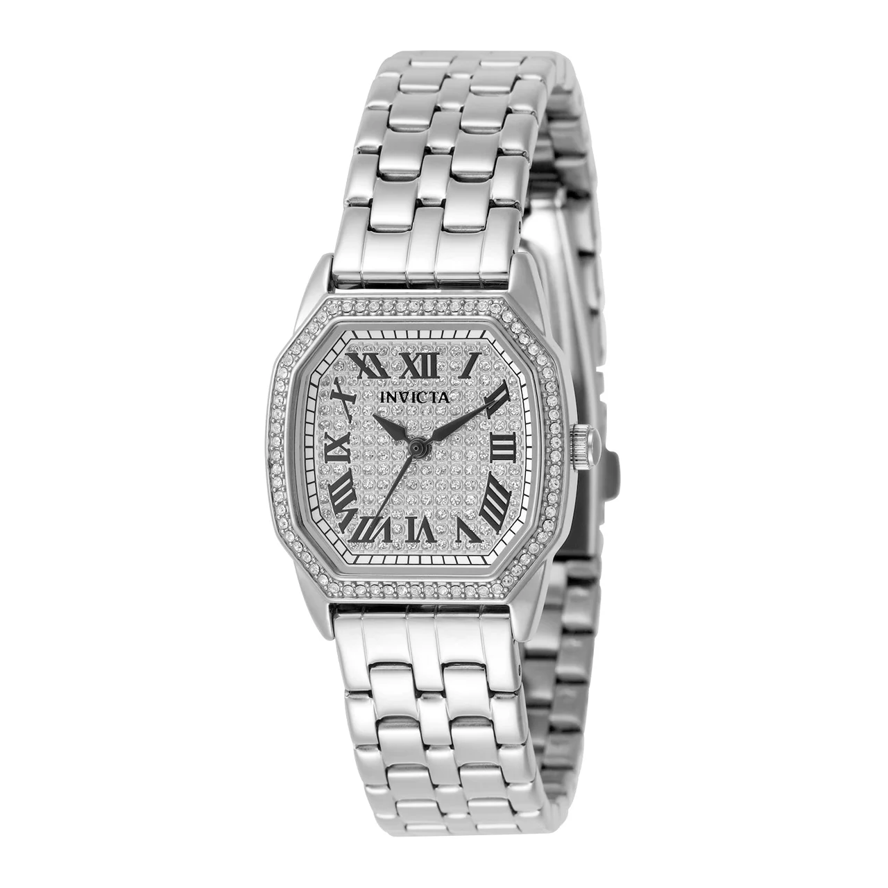 Invicta Wildflower Paviette Watch - 27mm. Steel (50078) 27 mm kol saati