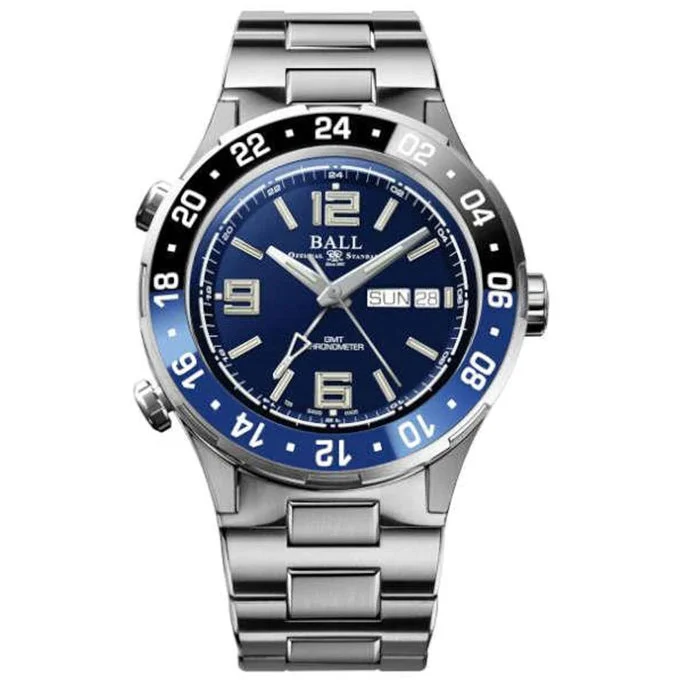 Ball Roadmaster Marine GMT Blue Dial DG3000A-S1CJ-BE kol saati