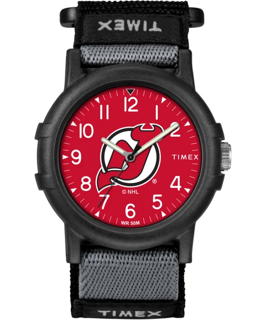 Timex Recruit New Jersey Devils TWZHDEVYAYZ kol saati