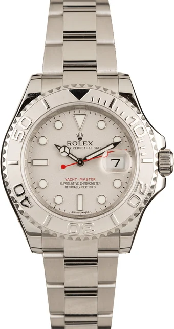 Rolex Yacht-Master 116622 Steel & Platinum 116622PLSO kol saati